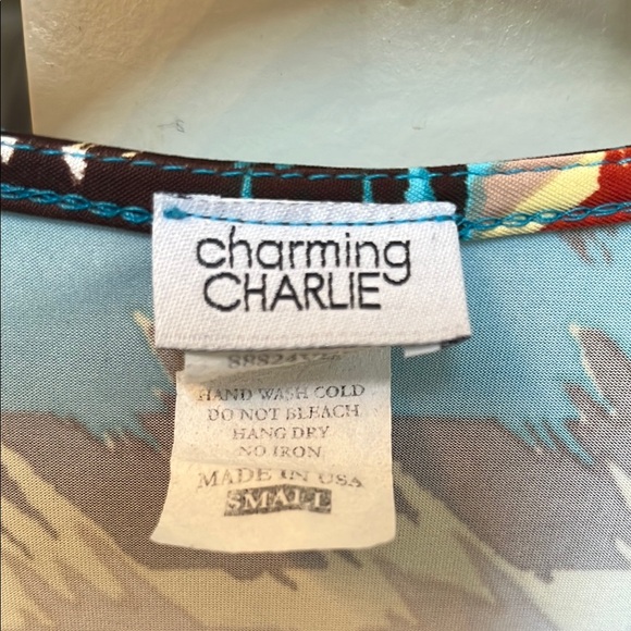 Colorful Chevron Pattern top - Picture 2 of 3